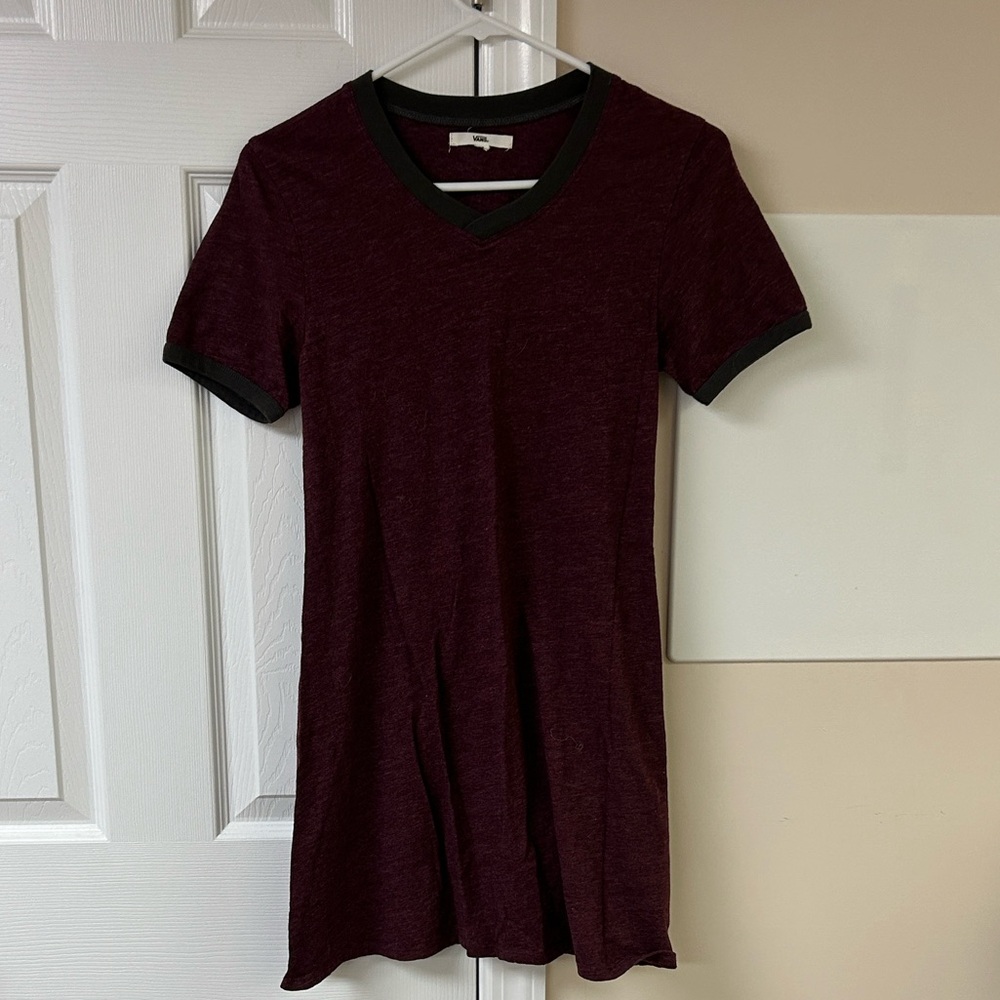 Vans V-Neck T-Shirt Dress